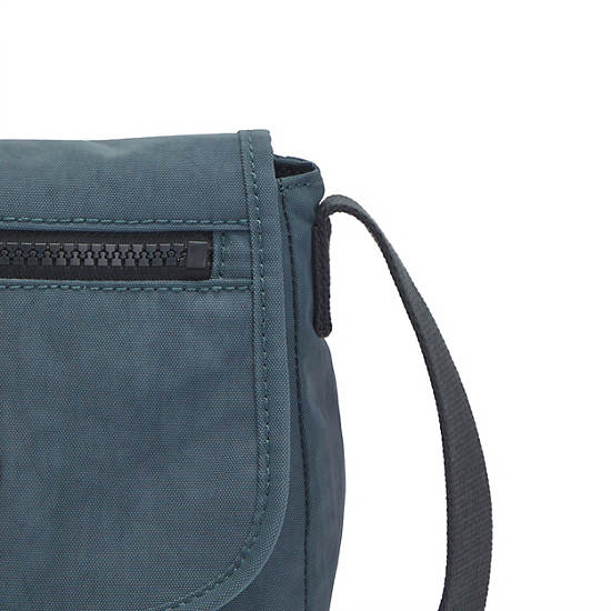 Kipling Sabian Crossbody Mini Táska Sötétkék Szürke | HU 1341OK